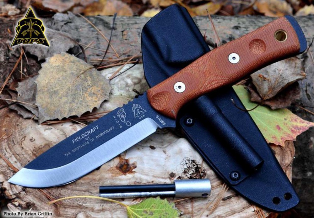 Fieldcraft by Brothers of Bushcraft Knife - TOPS Knives Tactical OPS USA